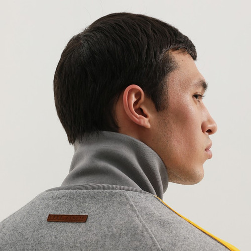 1989 STUDIO Gray jacket with side stripes LP-F04MBG010FAB001/R_1989-1200_323
