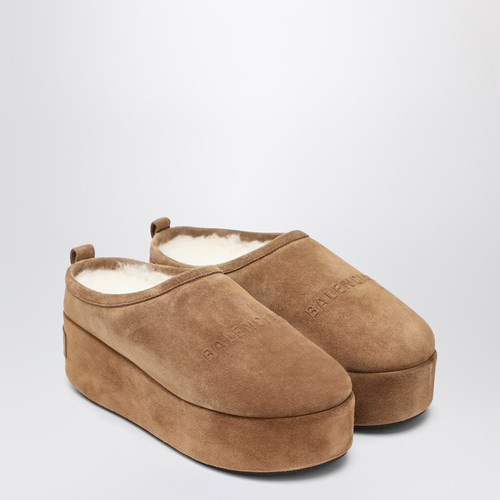 Balenciaga Alaska Soft brown platform clogs LP-825258WBFC1/R_BALEN-2200_500