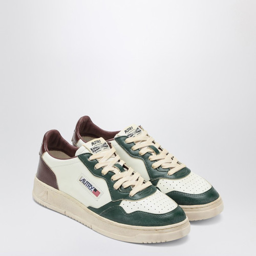 AUTRY White/green/rum Medalist Low Super Vintage sneakers LP-AVLMSV52/R_AUTRY-SV52_600