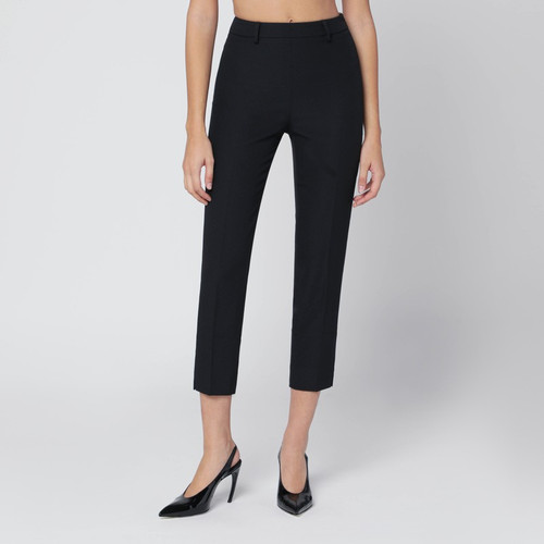 THE ANDAMANE Black Yacinta capri trousers LP-T180481ATNP0B8/R_ANDAM-BLK_102