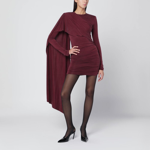 THE ANDAMANE Xenia rouge noir mini dress LP-T180119BTJV045/R_ANDAM-RN_102