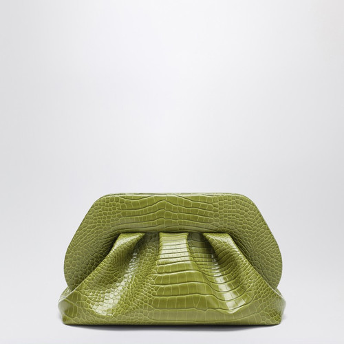 THEMOIRè Clutch Tia kiwi color coconut effect LP-TMFW25TR56EL/R_THEMO-KI_100