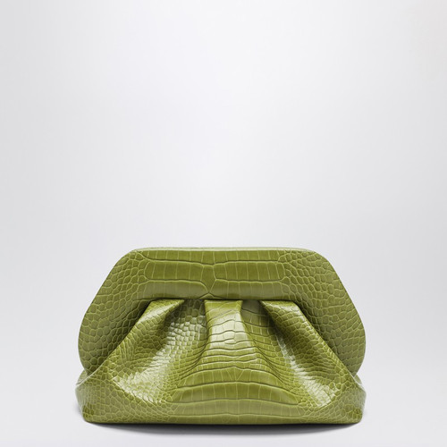 THEMOIRè Clutch Tia kiwi color coconut effect LP-TMFW25TR56EL/R_THEMO-KI_100
