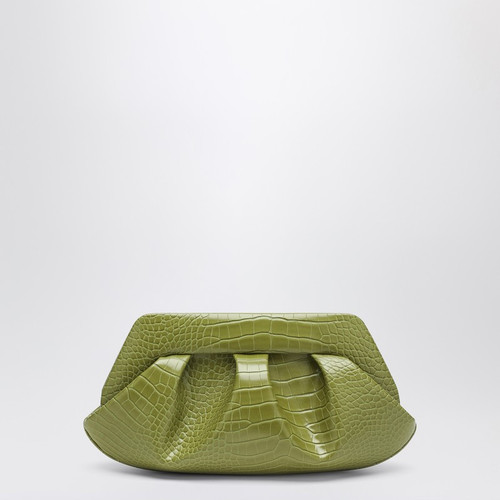 THEMOIRè Emera clutch kiwi crocodile effect LP-TMFW25EMRR56EL/R_THEMO-KI_100