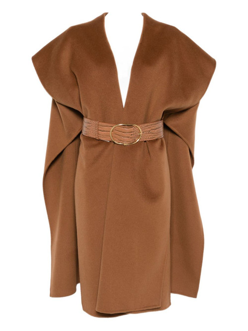 Elisabetta Franchi Coats Brown LP-CP67D56E2EC1-AI25