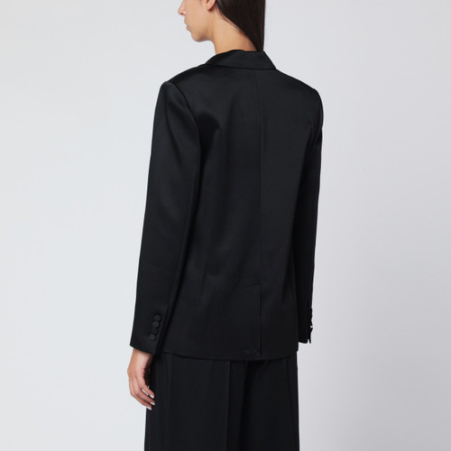 SIMKHAI Black double-breasted jacket LP-SI-6101-QPL/R_SIMKH-BLK_107