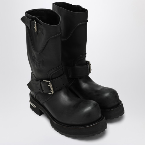 Balenciaga Venom black calfskin boots LP-833585WCAL1/R_BALEN-1080_500
