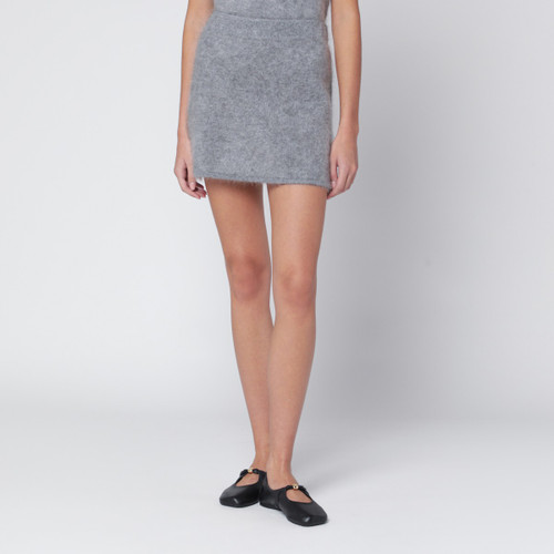 ALMADA LABEL Mimi skirt in grey cashmere LP-5311WS/R_ALMAL-GR_323