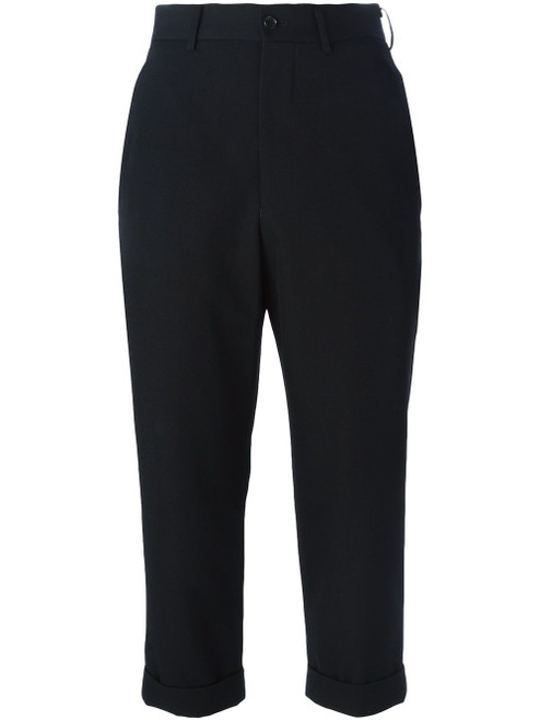 Comme Comme Trousers Black LP-RPP0111-AI25