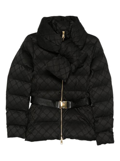 Elisabetta Franchi Coats Black LP-PI83D56E2110-AI25