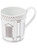 Fornasetti Accessories White LP-P14X001ARCHITETTURANERO/BIANCO-P25