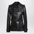 Burberry Short black leather jacket with studs LP-8099330161037/P_BURBE-A1189_111