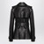 Burberry Short black leather jacket with studs LP-8099330161037/P_BURBE-A1189_111