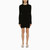 Loulou Studio Black ribbed silk blend mini dress LP-AMALIAVI/O_LOULO-BLK_323