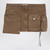 The Attico Fay khaki cargo miniskirt LP-247WCS136C093/P_ATTIC-702_311