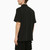 Needles Black stand-up collar t-shirt with embroidery LP-OT260PL/O_NEEDL-BLK_323