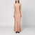 THE ANDAMANE Light pink dress with back draping LP-T170130ATNP229/Q_ANDAM-BL_102
