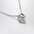 Alexander McQueen Skull necklace in palladium LP-809456J161N/Q_ALEXQ-0926_100