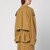 THE ANDAMANE Double-breasted overcoat in ochre yellow LP-T172032ATNV121/Q_ANDAM-MU_102