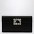 ROGER VIVIER Black satin clutch bag with buckle LP-RBWAMFD0200RS0/Q_ROGVI-B999_100