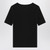 ANINE BING Black short-sleeved t-shirt LP-A-08-10315CO/Q_ANINE-BLK26_323