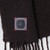 Destin Ebony brown wool and cahsmere scarf LP-OPUSGRWO/P_DESSR-EB_100
