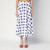Moschino Flared white skirt with polka dots LP-A01380450/Q_MOSCH-1002_102