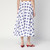 Moschino Flared white skirt with polka dots LP-A01380450/Q_MOSCH-1002_102