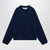 Brain Dead Indigo cotton fleece crew neck sweatshirt LP-F24T10003937CO/P_BRAID-IN_323