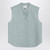Loulou Studio Fog grey blouse in cotton blend LP-LINOCO/Q_LOULO-MI_108