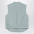 Loulou Studio Fog grey blouse in cotton blend LP-LINOCO/Q_LOULO-MI_108