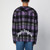 Palm Angels Over shirt in violet check wool LP-PMES030F24FAB001/P_PALMA-3503_202