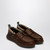 Burberry Brown Loafers with Check Trim LP-8107290164538/Q_BURBE-C2239_600