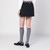 Thom Browne Black ruffled mini skirt in wool blend LP-FGCA27A02872/R_THOMB-001_102