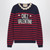 Blue striped Chez Valentino top LP-7B3KC67D9KE/R_VALE-BP3_323