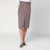 Dries Van Noten Taupe skirt in cotton with belt LP-108101149/Q_DRVNO-811_108