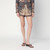 ZIMMERMANN Blue/cream Ascension shorts with floral print LP-3497ASS253SI/R_ZIMM-BC_109
