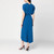 Victoria Beckham Sapphire blue midi dress LP-1225WDR006381AVI/Q_VIBEC-SB_111