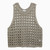 Brunello Cucinelli Dark green perforated cotton-blend tank top LP-M3Y371020NF/O_CUCIN-C9598_323