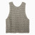 Brunello Cucinelli Dark green perforated cotton-blend tank top LP-M3Y371020NF/O_CUCIN-C9598_323
