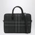 Burberry Ainsworth document bag in charcoal colour LP-8065338141900/Q_BURBE-A1208_100