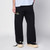 Brain Dead Black cotton trousers with logo LP-BDS25B040042CO/Q_BRAID-BLK_310
