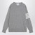 Thom Browne Light gray merino wool sweater LP-MKA002AD00014/O_THOMB-058_109