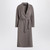 S Max Mara Grey midi coat in wool drap LP-ESTURIAWO/R_MAXS-069_102