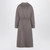 S Max Mara Grey midi coat in wool drap LP-ESTURIAWO/R_MAXS-069_102