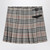 Burberry Grey wool kilt skirt with Check pattern LP-8113042167564/R_BURBE-C3142_111