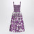 Dolce & Gabbana Dolce&Gabbana Dress with purple majolica print in cotton poplin LP-F6TTGTHH5EN/R_DOLCE-IP3TN_102