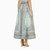 ZIMMERMANN Multicoloured blue silk and linen skirt LP-9095SMAT/O_ZIMM-BLUBA_109