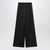 MM6 Maison Margiela Black satin palazzo pants LP-S52KA0541S47848/R_MM6-900_102