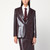 THE ANDAMANE Bordeaux faux leather single-breasted jacket LP-T183012ATNP152/R_ANDAM-CA_102
